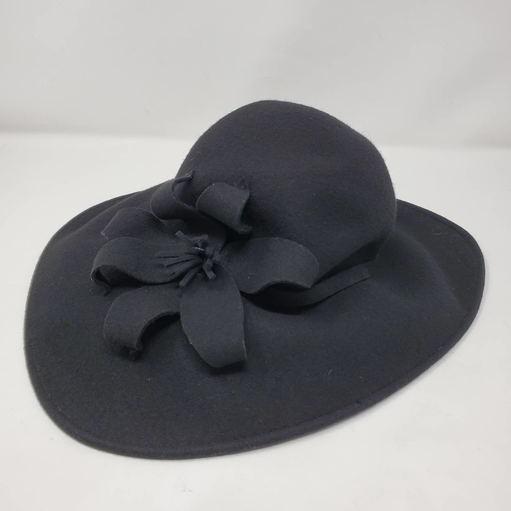 Amanda Smith Wool Floral Hat